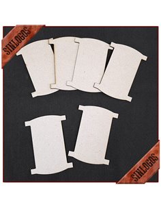 Set 6 Placas para Organizador Ribbons