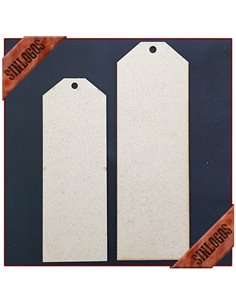 Soportes DM Sinlogos - 2x Tags 20-24cm