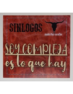 Maderitas Canallas "Soy Compleja Es Lo Que Hay"
