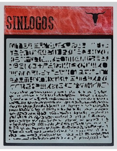 Stencil Escritura 15x15 SINLOGOS