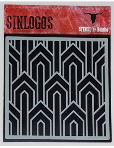 Stencil by Nuneka Flechas 15x15 SINLOGOS