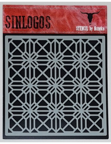 Stencil by Nuneka Geométrico 15x15 SINLOGOS