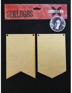 Soportes DM by Nuneka - Banderines 12x18,5cm