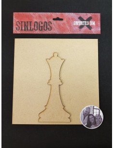 Soportes DM Sinlogos - Reina Ajedrez y soporte liso