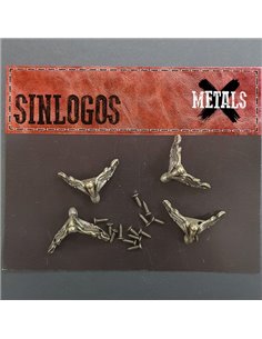 Set 4 Patas de Metal