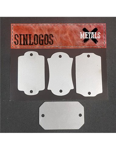 Sinlogos METALS - Placas 1 (4 pcs.)